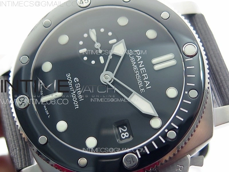 PAM1288 O VSF 1:1 Best Edition Gray Dial On Gray Nylon Strap P.900 Super Clone